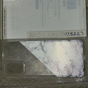 S20 PLUS bling marble case